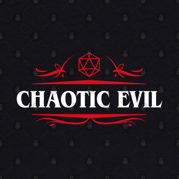 Chaotic Evil Alignment Dungeons Crawler and Dragons Slayer by pixeptional